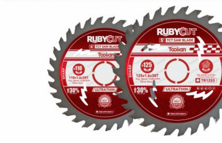 RubyCut TCT Saw Blade (Ultrathin)